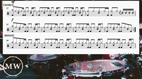 Demons Imagine Dragons Drums Score Drum Transcription How To Play