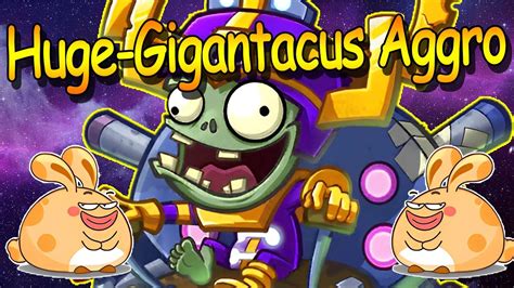 Finally Found A Huge Gigantacus Aggro Deck Pvz Heroes Youtube