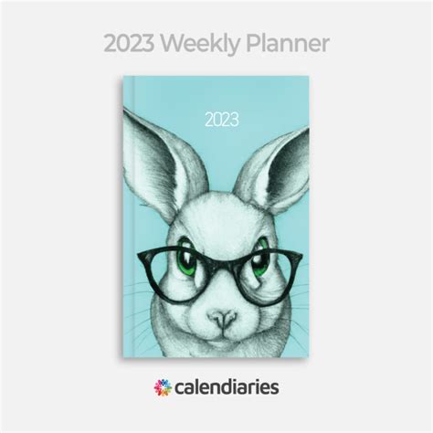 2023 Planner Rabbit Twenty Twenty Three Weekly Planner 6″x 9