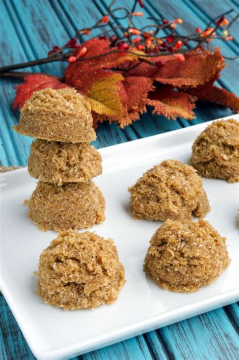 No Bake Pumpkin Cookies Plaid And Paleo Recipe Paleo Cookies