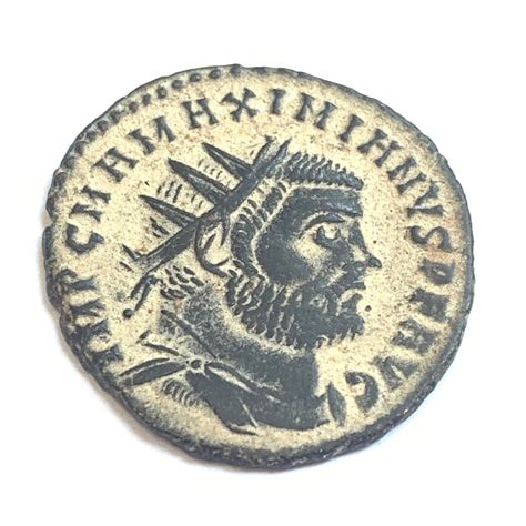 Ae Antoninianus Of Maximianus Herculius Ce Roman Empire Etsy