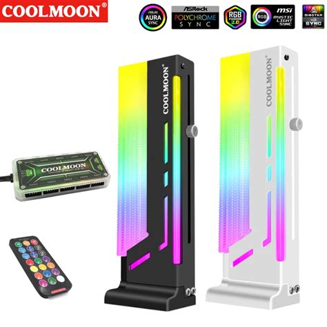 Coolmoon Cm Gh Gpu Vertical Suporte De Refrigera O Gr Ficos Gpu