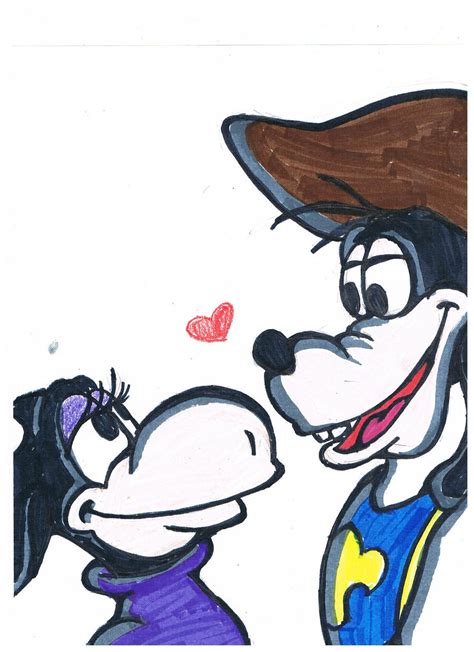 Goofy and Clarabelle by nerdybunni on DeviantArt