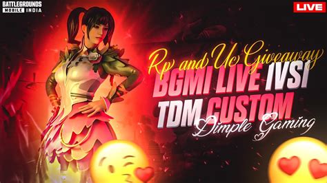 Bgmi Live Coustom Room 1v1 Tdm Room Free 1v1 Tdm Room Unlimited Room