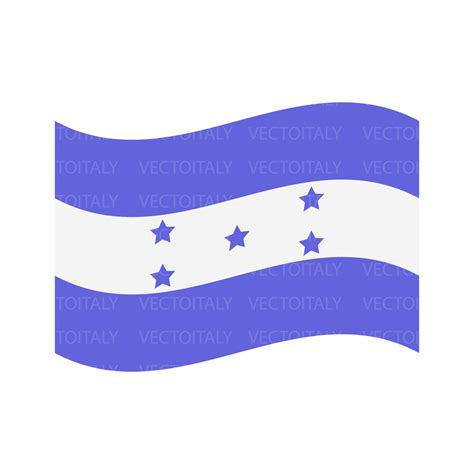 Honduras Flag SVG Original Colors, Honduras Flag Png, Commercial Use ...