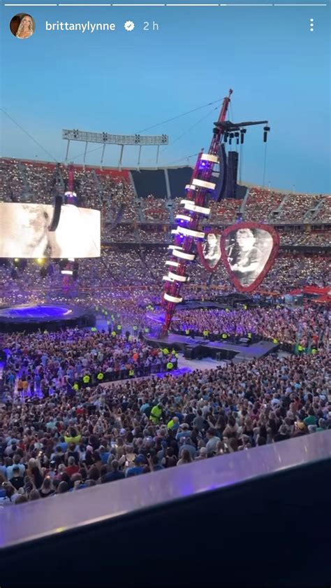 IN PHOTOS: Patrick Mahomes and wife Brittany attend Ed Sheeran's concert at Arrowhead Stadium