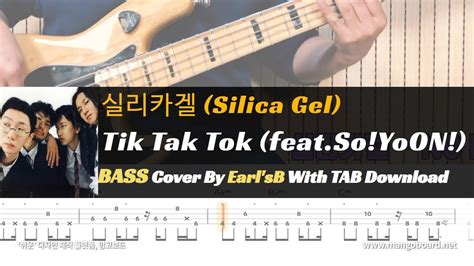 실리카겔 Silica Gel Tik Tak Tok feat So YoON Bass Cover Solution No