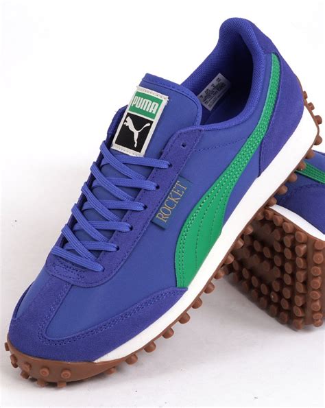 Puma Rocket Trainer Royal Bluegreen 80s Casual Classics