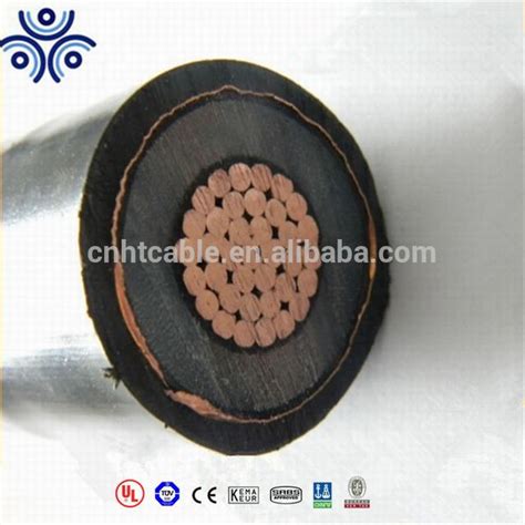 Single Copper Core XLPE Insulated With PVC Oversheath N2XSY Cable