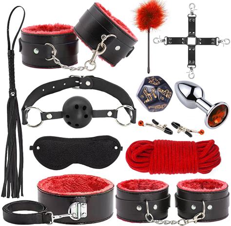 Sex Bondage Bdsm Kit Restraints Upgrade Pcs Sets With Adjustable