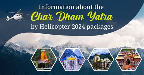 Details About Char Dham Yatra By Helicopter Packages