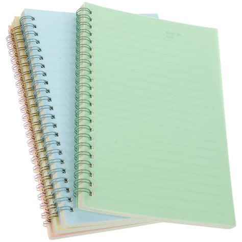 4Pcs Coil Notepad Multi-function Notebook Spiral Note Book Spiral ...