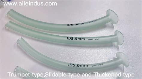 Smooth Surface Nasopharyngeal Airway Tube 30mm Pediatric