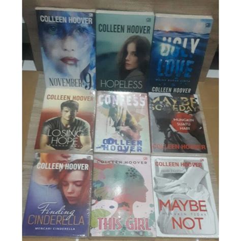 Jual Ugly Love Hopeless November Buku Colleen Hoover