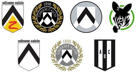 Evolution Of Football Crests Udinese Calcio Quiz By Bucoholico