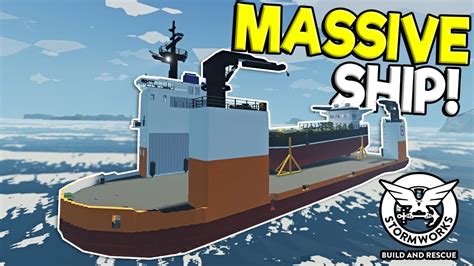 Massive Ship Towing Sinking Scenario Stormworks Build And Rescue