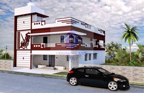 South Facing House Plan With Vastu | Simple Elevation Design - House ...