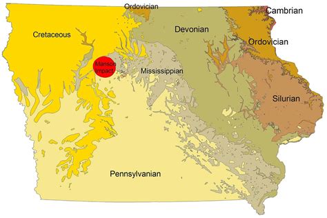 Discover The Biggest Impact Crater In Iowa Over 21 Miles Wide