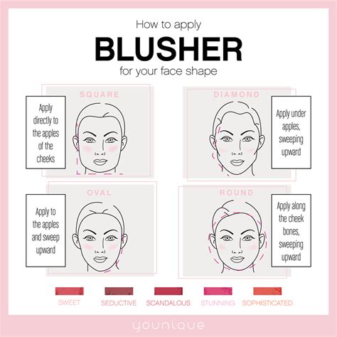 Ever Wonder How To Apply Blusher Blush For Your Beautiful Face Shape