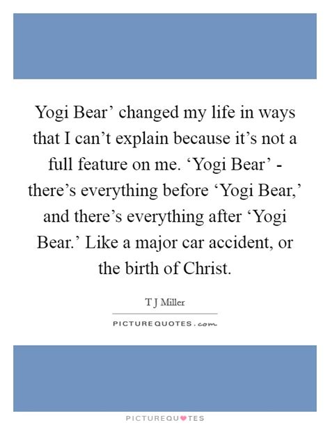 Yogi Bear Quotes | Yogi Bear Sayings | Yogi Bear Picture Quotes