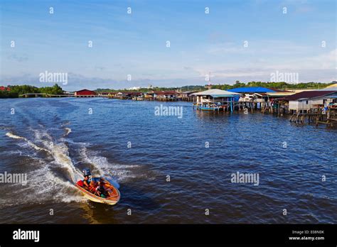 Kampung Ayer Water Village Bandar Seri Begawan Brunei Borneo