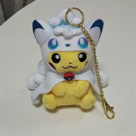 ポケモン ポケモンセンター アローラロコン ポンチョ ピカチュウ マスコットの通販 By ぐりs Shop｜ポケモンならラクマ