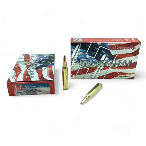 Hornady American Whitetail 300 Win Mag 150 Grain Interlock Ammunition 40 Rounds