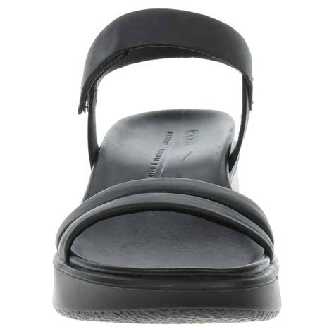 Dámské Sandály Ecco Flowt Wedge Lx W 27330351052 Black Black Rejnok Obuv