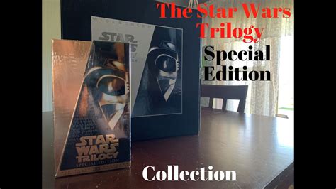 Collection Star Wars Trilogy Special Edition Laserdisc And Vhs Sets