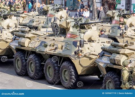 Russia, Vladivostok, 05/09/2018. Russian Infantry Fighting Vehicle IFV ...