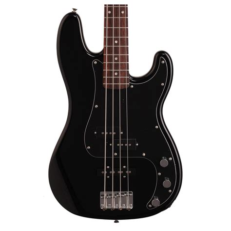 Squier By Fender Affinity Precision PJ Bass Guitar Black At Gear4music