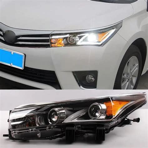 Car Styling Auto Headlight Headlamp For Toyota Corolla 2013 2014 2015