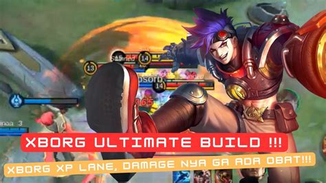 Xborg Ultimate Build Trio Ranked Match Full Gameplay Mobile Legends