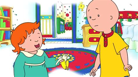 Caillou E A Banana Caillou Em Portugu S Wildbrain Youtube