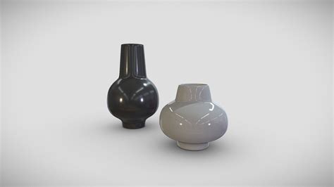 Decorative Vases 3 Buy Royalty Free 3D Model By MPRender 4bb1482