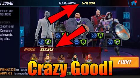 Underworld Is Crazy Strong 300k Punchups Marvel Strike Force Msf