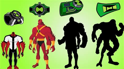 Fours Arms Versions In Different Omnitrix Ben 10 Digital Art YouTube