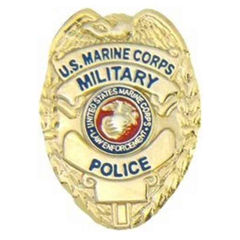 Usmc Military Police Hatlapel Pin