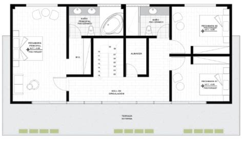 Descubrir 119 Imagen Planos De Casas De 120 Metros Cuadrados Abzlocalmx