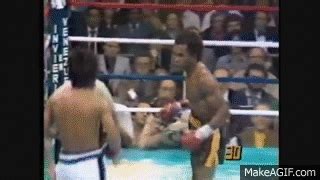 Sugar Ray Leonard vs Roberto Duran II (Highlights) - "No Mas" on Make a GIF