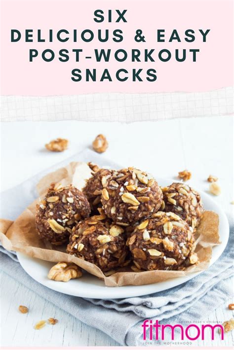 Easy Post Workout Snacks Artofit