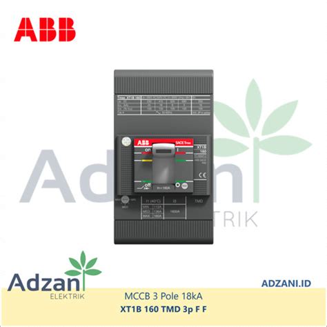 Jual ABB MCCB 3P 32A 18kA XT1B TMD 1SDA066802R1 Jakarta Pusat