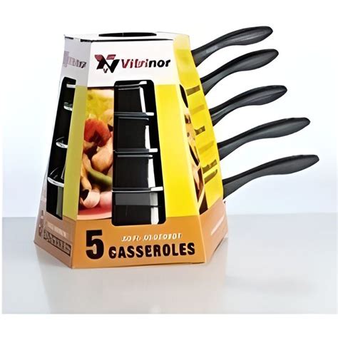 VITRINOR CASSEROLE 5 EN EMAIL INDUCTION CRYSTAL CODE 64102250