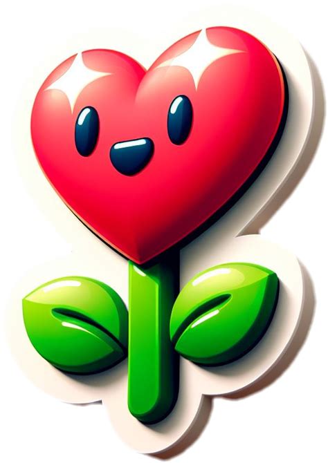 Growing Heart Png Clipart Emoji Sticker Transparent Pxbar