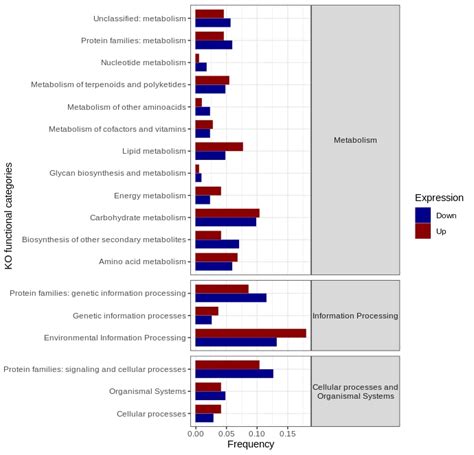 Kegg Orthology Based Functional Annotation Of Differentially Expressed