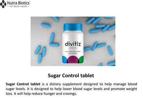 PPT - sugar Control medicine PowerPoint Presentation, free download ...