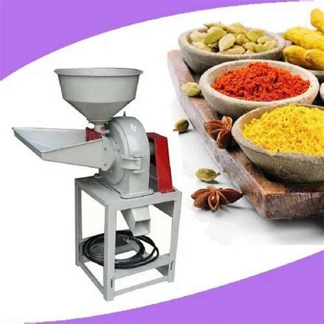 Semi Automatic Masala Grinder Machine For Industrial 25 Kg At Rs