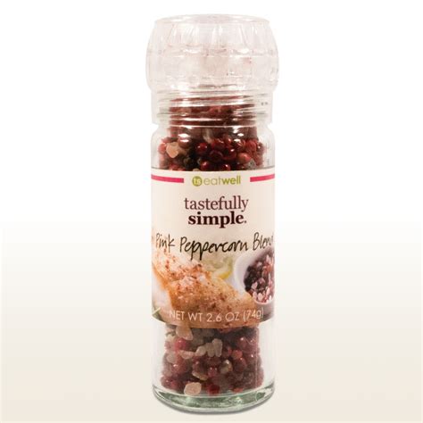 Pink Peppercorn Blend Tastefully Simple Grind As You Go Mild Pink