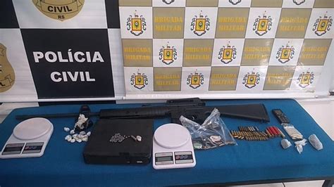 13º BPM Nonoai em apoio a Polícia Civil prende dois indivíduos por