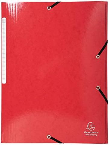 Exacompta Ref 55825E Iderama Collection Elasticated 3 Flap Folder